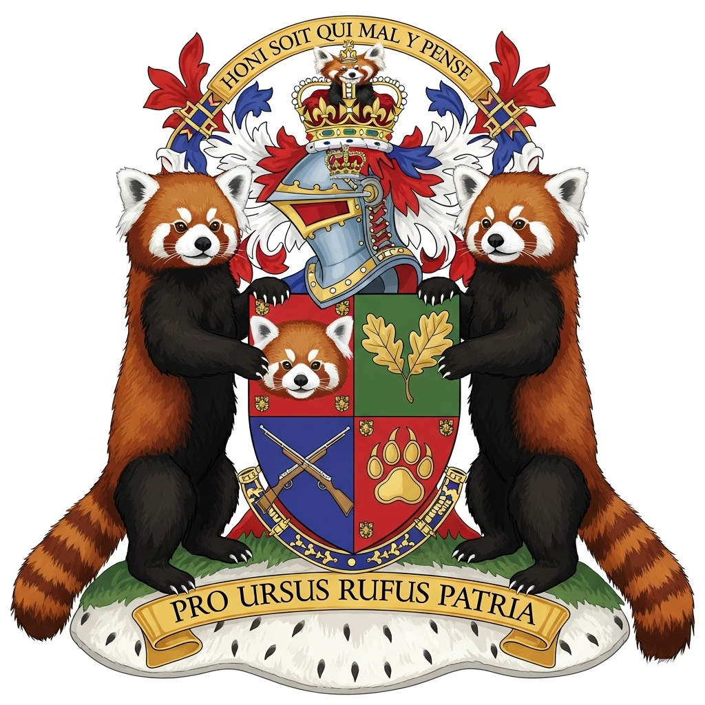 Coat of Arms of Red Panda Land